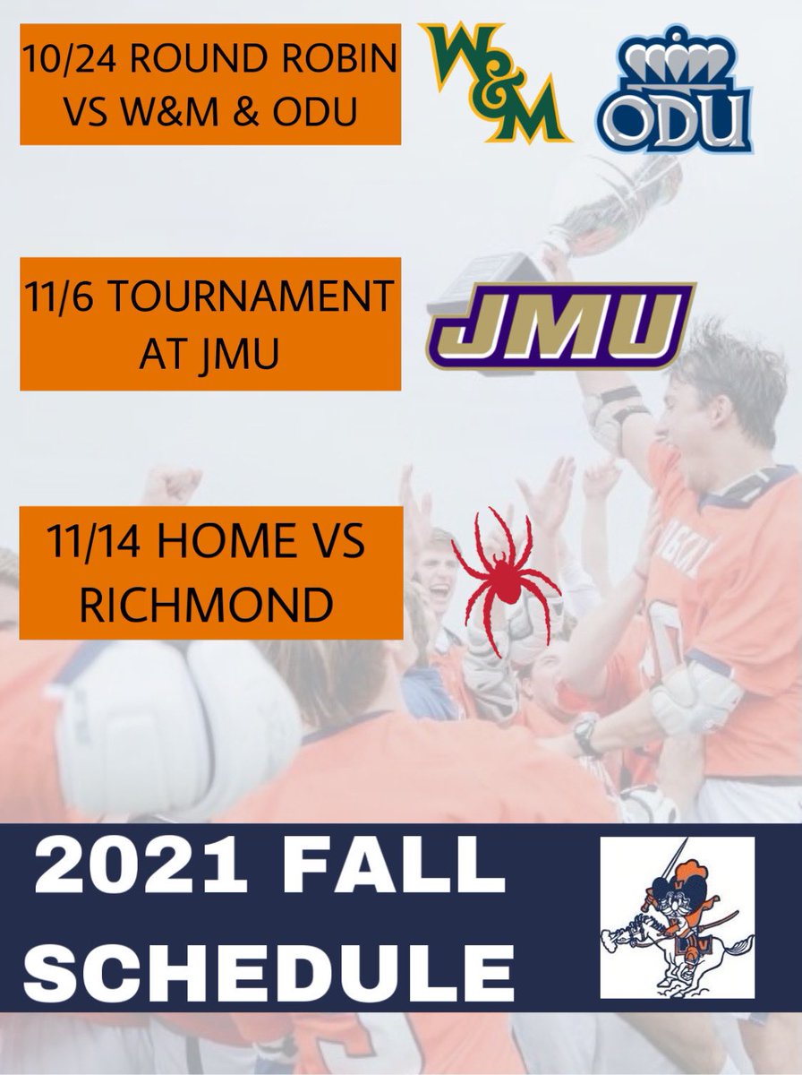 2021 fall schedule release: