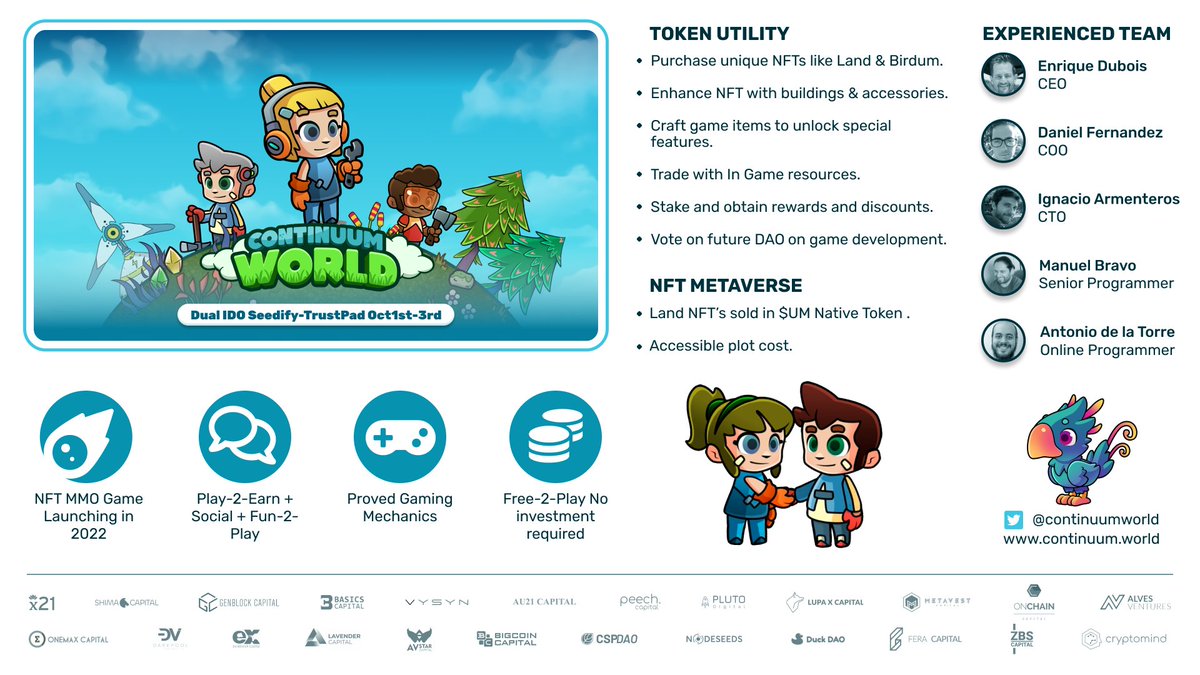 This is a nice fact sheet about our game and token launch! #gamefi #TokenSale #blockchain