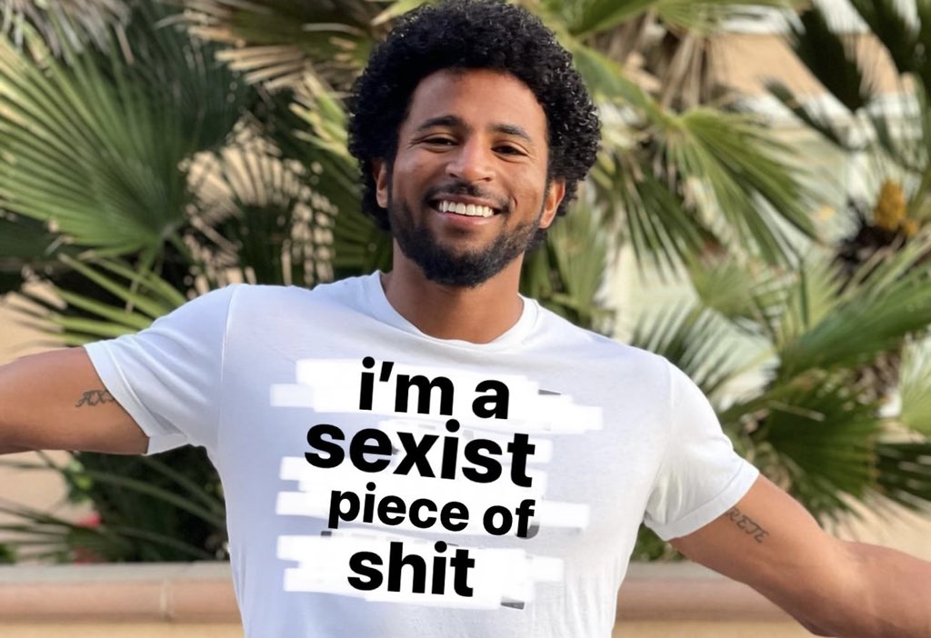 HarvardRising's tweet photo. i love this shirt on him <3 #BB23 https://t.co/aS3mrWKLF1