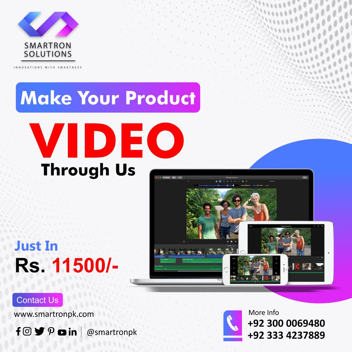 Make Your Product Video Now!  

Recording + Editing

#smartron #smartronsolutions #smart #solution #solutions #smartronpk #shaheerislam #shaheer #video #videoediting #adobe #adobepremiere #videoshoot #videoshooting #shooting #editing #videography