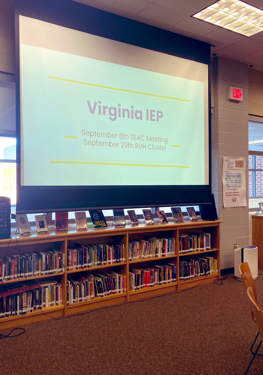 Enjoyed having the opportunity to answer questions parents may have regarding Virginia IEP to the Riverside Cluster this evening. A huge thanks to <a href="/RiversideLCPS/">Riverside HS</a> for hosting this event!