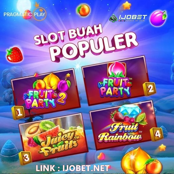 ijobet's tweet photo. Walaupun slot batu2an yg lagi trending 🤣 tapi slot buah2an ga kalah populer loh di antara pemain2 Indo 🙌 🍻 Kamu sukanya yg mana? 🤔
.
.
.
.
#ijobet #pragmaticplay #pragmaticplayindonesia #videoslots #slotgame #slotonline #jackpot #slot #slots #slotgames
#gacor #freebet https://t.co/fcoH8ur3xo