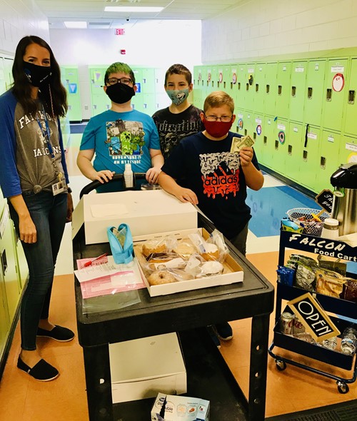 The students at Fairwood Elementary are very excited to assist with running the Falcon Food Cart on Friday's with Mrs. Megan Wagner, a Speech-Language Pathologist who created this experience for students to work on communication scripts, practice usi…
hamiltoncityschools.com/4/News/2023