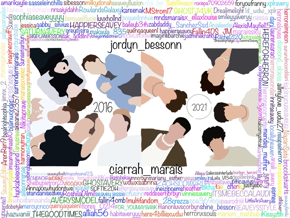 ciarrah_jolee's tweet photo. results of my collaboration project with @jordyn_bessonn thank you so much to everyone who participated! @whydontwemusic @JonahMarais @jackaverymusic @ImZachHerron @corbynbesson @SeaveyDaniel @whereiswdw #5yearsofwdw
- rt if you can and get the boys to see this :) https://t.co/J74IUC3vAG
