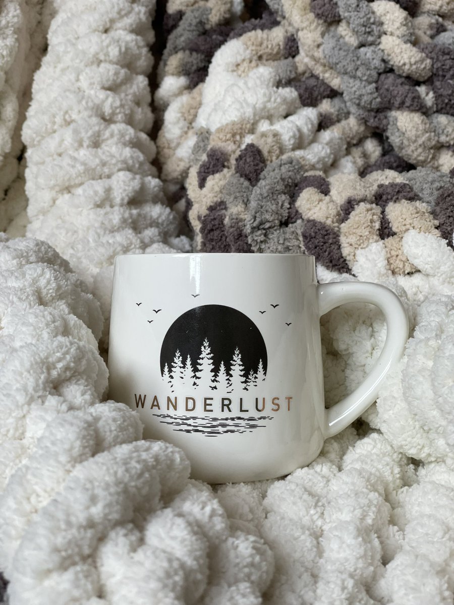 offbyheart43's tweet photo. #NationalCoffeeDay #NationalCoffeeDay2021 enjoyed cuddled in the best soft #chunkyknit handmade blanket out there! https://t.co/v091X2whQQ