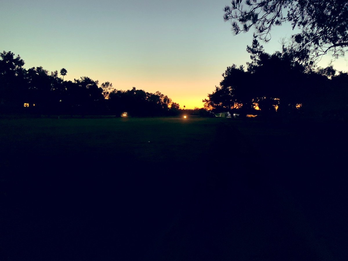 Up before the sun <a href="/StMarkGolfClub/">St. Mark Golf Club</a> #menatwork #sunrise #workinghard #golf #golfsandiego #stmarkgolfclub