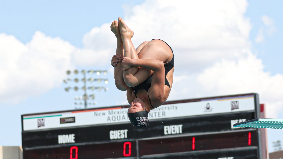 NMStateSwimDive's tweet photo. Lindsay Puhalski won three events to lead the White team to a narrow win over the Crimson team at today's intrasquad meet 🏊‍♀️ #AggieUp

📰 | https://t.co/8bSMMYZs10 https://t.co/LgECpX2XyY
