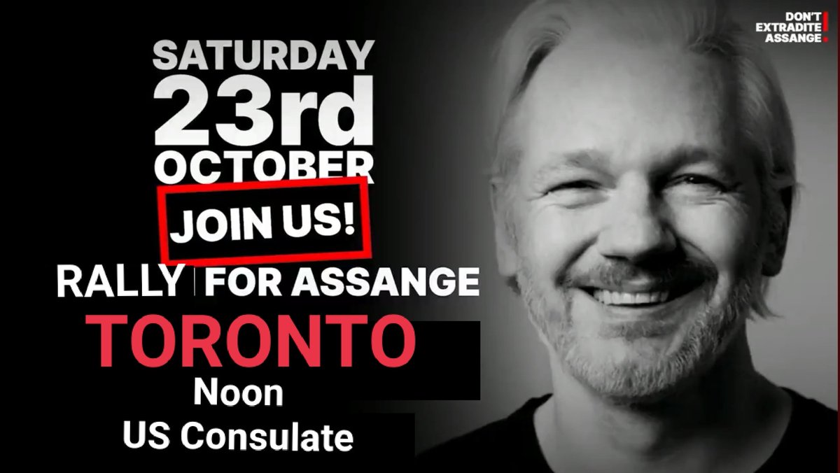 Candles4Assange's tweet image. #FreeAssange
Global🌍Action

🔥SAT 23 OCT
🇬🇧LONDON
🇺🇲SAN FRANCISCO
🇨🇦TORONTO
🇦🇺WELLINGTON

🔥WED 27 OCT
🇬🇧LONDON
🇺🇲DC
🇵🇱WARSAW
🇩🇪FKFT HAM WIEN SCHWERIN

🔥THUR 28 OCT
🇬🇧LONDON
🇺🇲DC
🇵🇱WARSAW
🇩🇪BERL BREM STUTT

Reply with event details or tag for help w/ graphics/online events❤️👊
