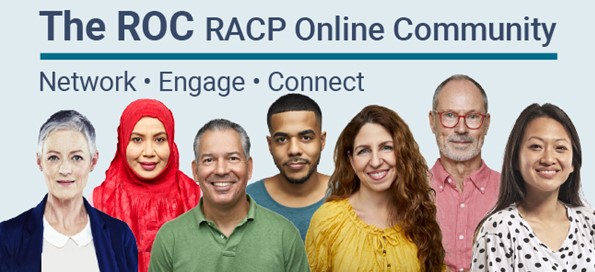 TheRACP's tweet photo. From today, the ROC, a private place for RACP members to network, engage and connect in real time, is live. Our valued RACP members have automatic, exclusive access to join the ROC > https://t.co/usMeeJo9XH https://t.co/rKD5IJnQTK