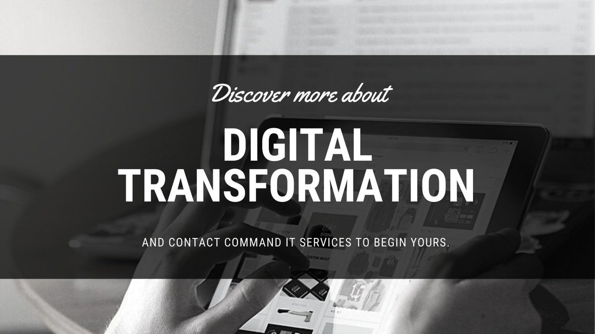 Command_IT_Serv's tweet photo. For many executives, the #CustomerExperience is a pivotal and decisive factor when it comes to future business performance. Discover more about digital transformation and contact #CommandITServices to begin yours. 
https://t.co/UIkm5Q2fEf

#DigitalTransformation https://t.co/KODOE5tYzf