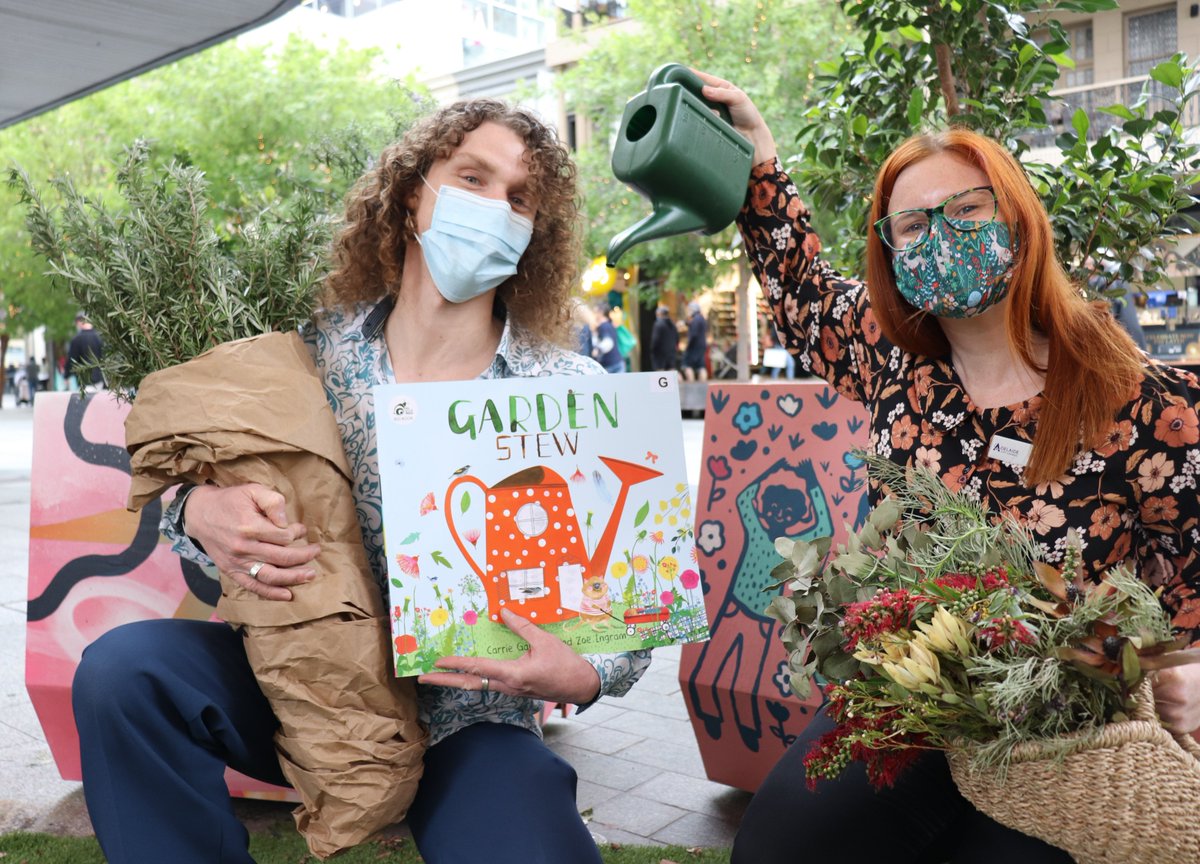 Adelaide City Libraries (@adelaidelibrary) on Twitter photo Out & about in <a href="/rundlemall/">Rundle Mall Adelaide</a>? Pop down to #GawlerPlace & say hi from 1pm. We'll make Garden Stew! Come & connect with nature & meet the team from the #AdelaideCityLibraries. We'll share stories about the world around us in celebration of this year’s <a href="/NatureFestSA/">Nature Festival</a>. See you there? Out & about in <a href="/rundlemall/">Rundle Mall Adelaide</a>? Pop down to #GawlerPlace & say hi from 1pm. We'll make Garden Stew! Come & connect with nature & meet the team from the #AdelaideCityLibraries. We'll share stories about the world around us in celebration of this year’s <a href="/NatureFestSA/">Nature Festival</a>. See you there?