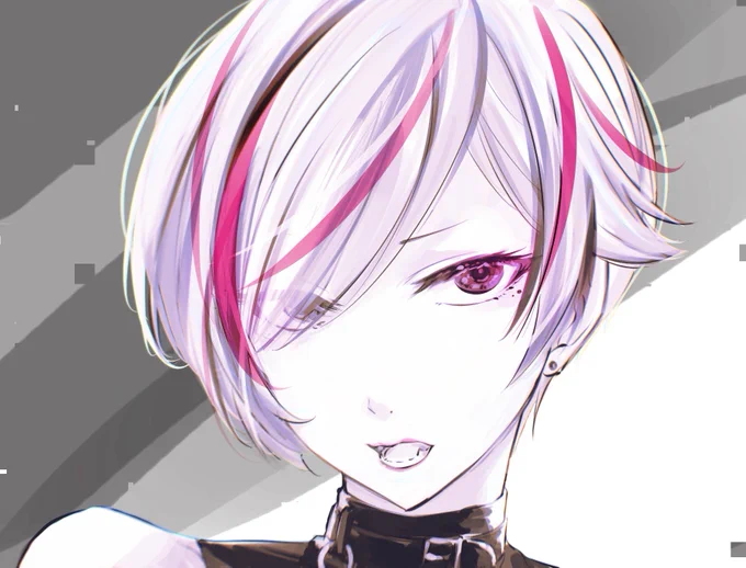 髪型遊んでみただけです
#いらすこや #巴絵 