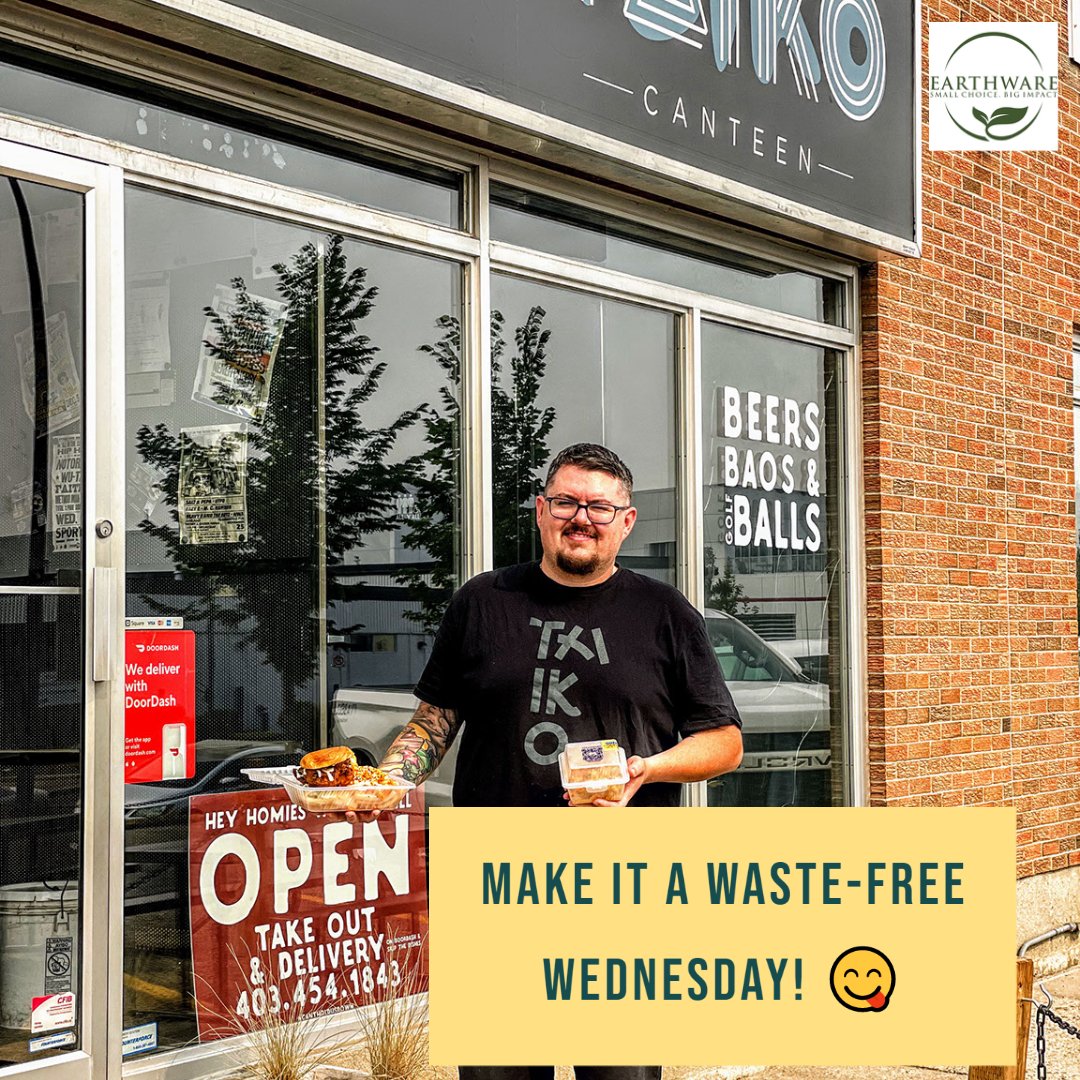 getearthware's tweet photo. Order from @taikocanteen tonight and have your meal packed in a #zerowaste Earthware Returnable Container! 🍔🍟🌮

#pleasereturn #yycnow #yyctakeout #yycbeer #takeout #baotacos #yycfoodie #yyceats #reusable #ecofriendly #sustainable #packaging #plasticwaste #yyc #wastefree https://t.co/442ES6rg14