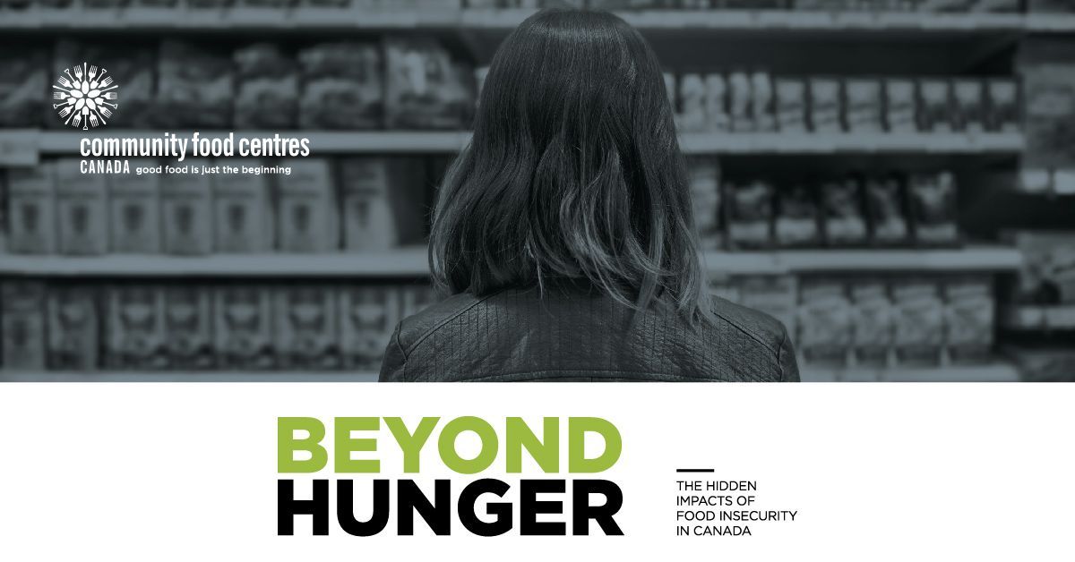 RightToFoodCA's tweet photo. A year ago we released our first-ever report on the hidden impact of food insecurity. 18 months into a pandemic and another federal election later, the recommendations in #BeyondHunger remain trenchant. Explore the report: https://t.co/hasSxrHOof https://t.co/MUQ7Bkiqa6