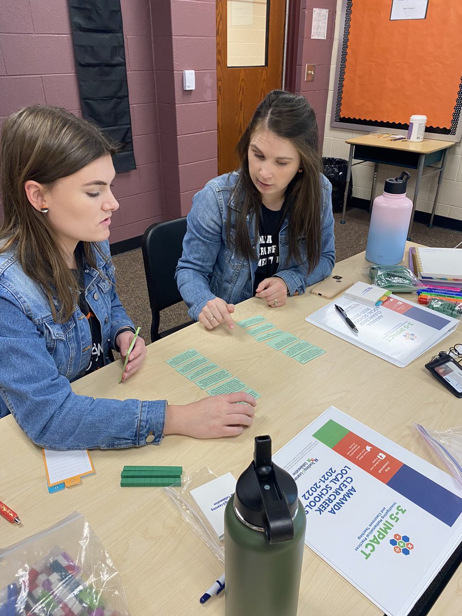 teacherkpratt's tweet photo. What a fun day talking about models & representations with @amandaacesk12 we can’t wait to be back soon! @Connect2TLC #IMPACTmath @IMPACTmath https://t.co/HRywncNt5t