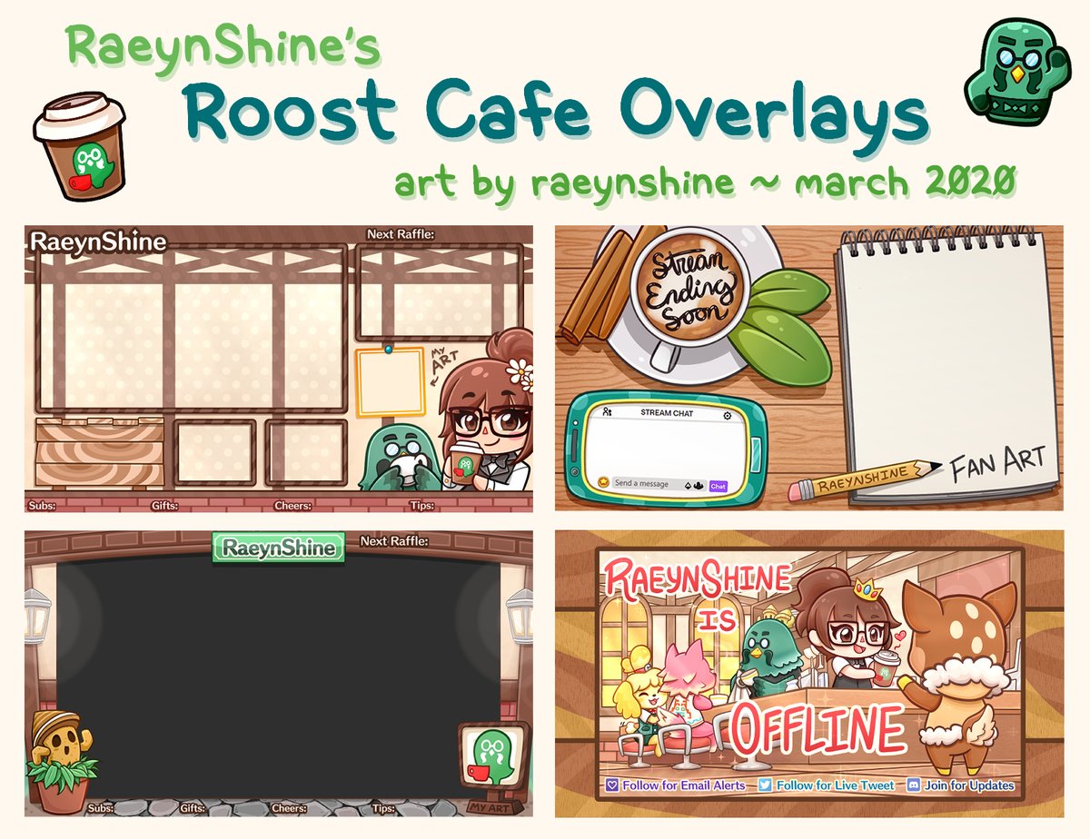 I've uploaded these time-lapse videos of my Animal Crossing art to YouTube! Check it out! 😄
Emotes: youtu.be/PojMp6kr4nk
Badges: youtu.be/3TJKQTjxfd4
Overlays: youtu.be/kOgwTOSw-E0
Offline Screen: youtu.be/Hr0zXMn1Cqs