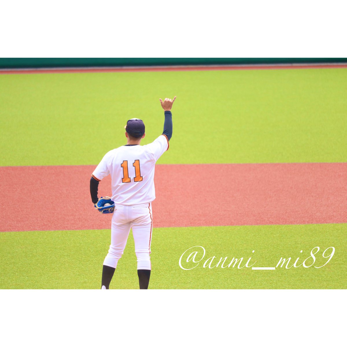anmi_mi89's tweet photo. 20210929 等々力球場　vs専修大
.
.
拓殖大4-3専修大　（東都二部）
.
.
初観戦でしたね✌️🧡
流石エースと言わんばかりのピッチング💪素敵な笑顔がいっぱい弾けてました♫
.
.
#拓殖大学
#東都大学野球
. https://t.co/UwoWgpOtCV