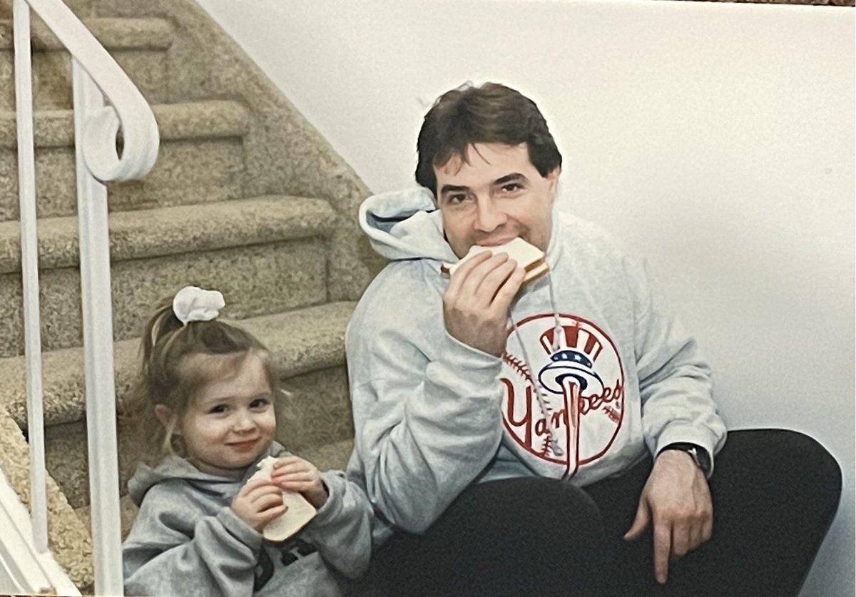 johnlabo's tweet photo. My life changed dramatically and for the better 28 years ago today.  The beauty ⁦⁩ sharing a meal with me in this photo was born.  I have been a proud poppa since.  Happy Birthday ⁦@slambam93⁩ https://t.co/8UOpQnDKqg