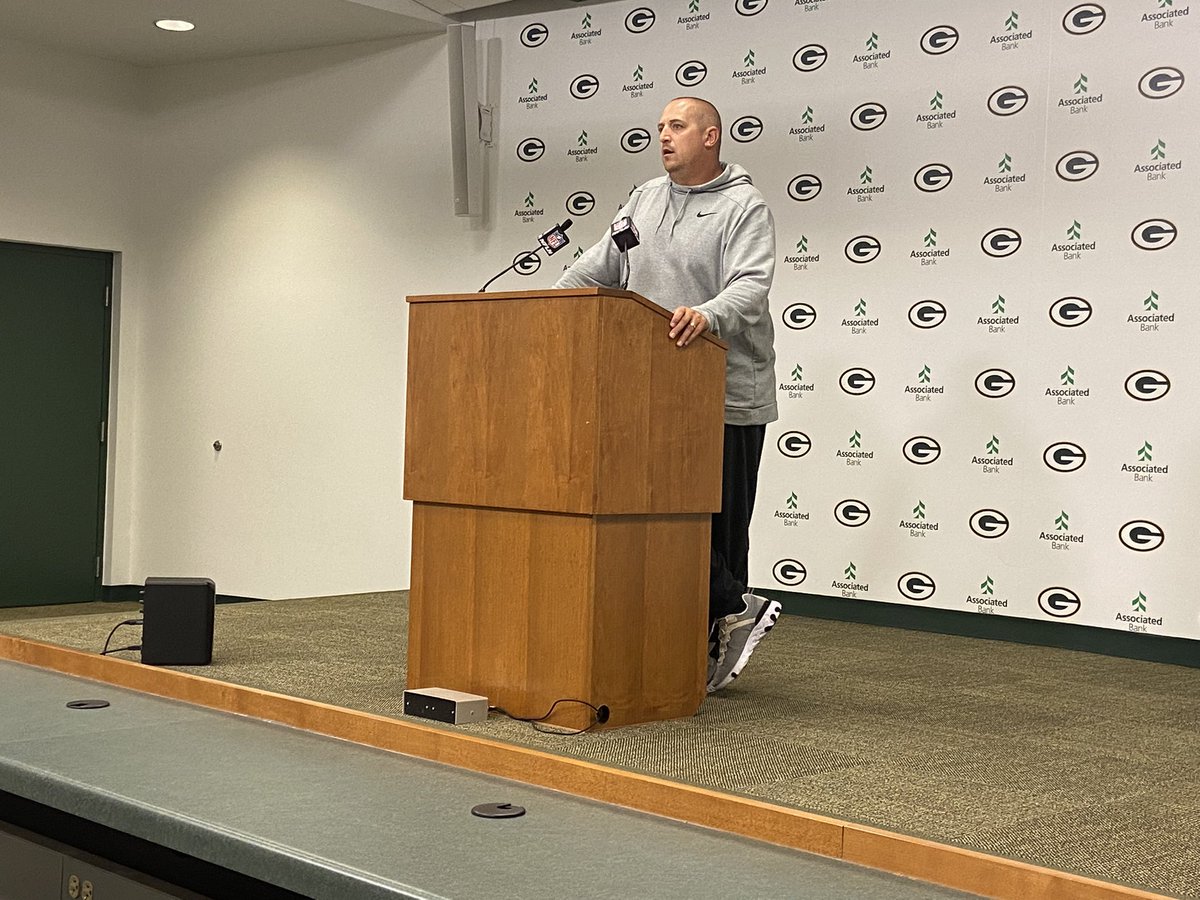 Adam Stenavich said David Bakhtiari helped settle down Yosh Nijman after the start vs. SF. “David did a good job keeping his head in the game and not panicking,” said Stenavich, who convinced LaFleur &amp; Rodgers that Nijman was the way to go at LT. Turned out to be the right call.