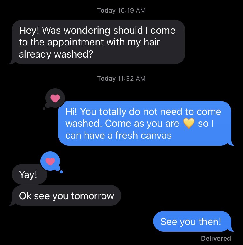 mlxsarahd's tweet photo. 🗣”so I can have a fresh canvas”.....

📡Licenses are currently in renewal for cosmetologists...perfect time to inquire about whether your stylist is licensed
(so y’all can stop gettin on here shocked &amp; appalled at things *most* licensed pros would simply never ask or do....) https://t.co/RrctUQDPqu
