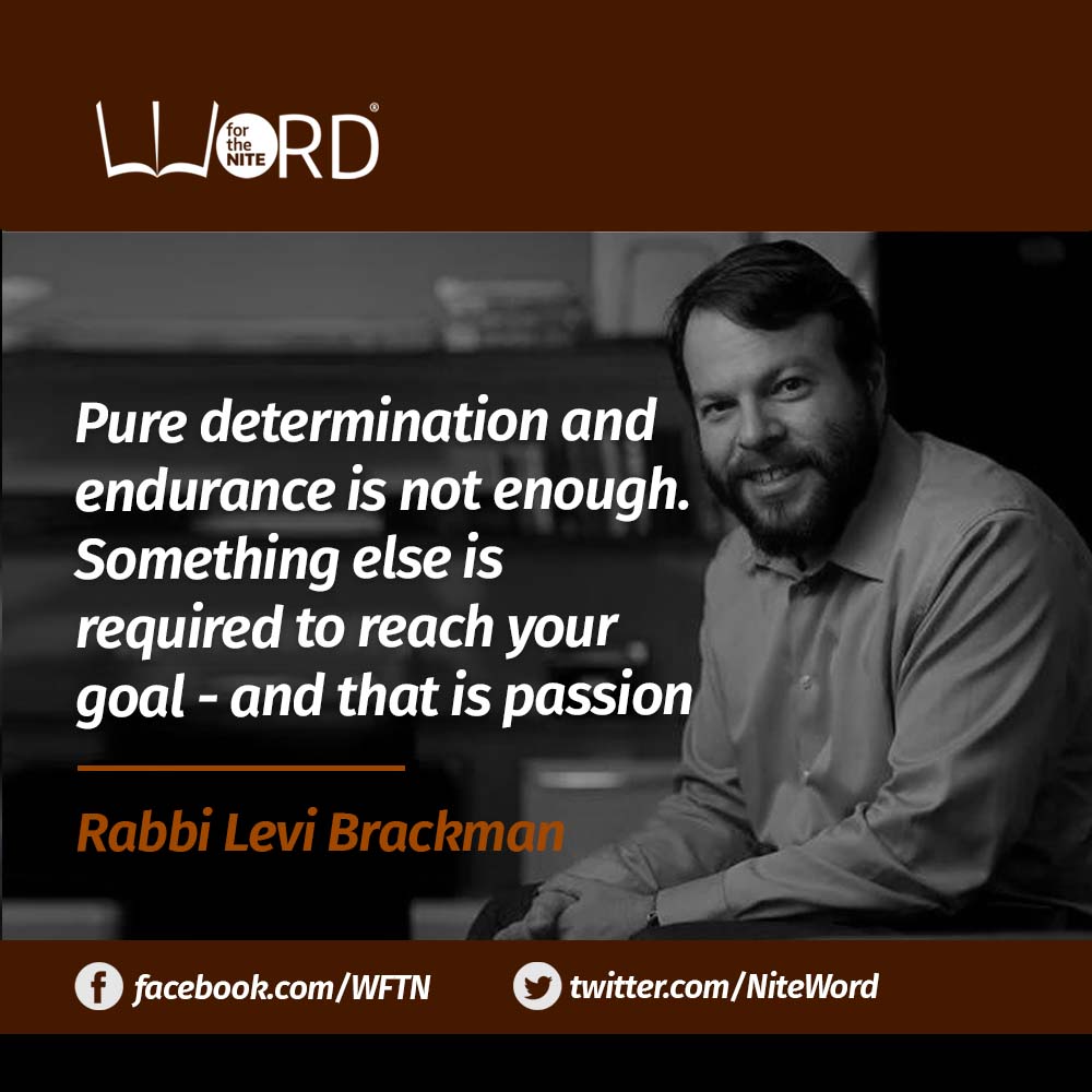 NiteWord's tweet photo. WORD_FOR_THE_NITE #WFTN

Pure determination and endurance is not enough. Something else is required to reach your goal - and that is passion - Rabbi Levi Brackman 

#Life #Mindset #Success #Action #Solutions #Positivity #Possibility #Passion #Determination #Winning #Change #Drive https://t.co/gJBvOkYROy