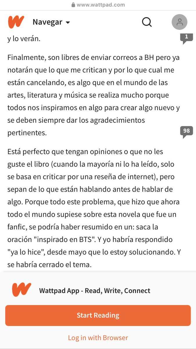 RoxioQtaMtz's tweet photo. ¿En serio pretenden cancelar #StillWithYou por sus inicios como Fanfic? Es una lástima que el mundo editorial se derrumbe y que el intento por mantenerlo vivo publicando a escritores virtuales fracase por envidiosxs inmaduros #ESLITERATURA #Intertextualidad https://t.co/S2MP7eIM0E
