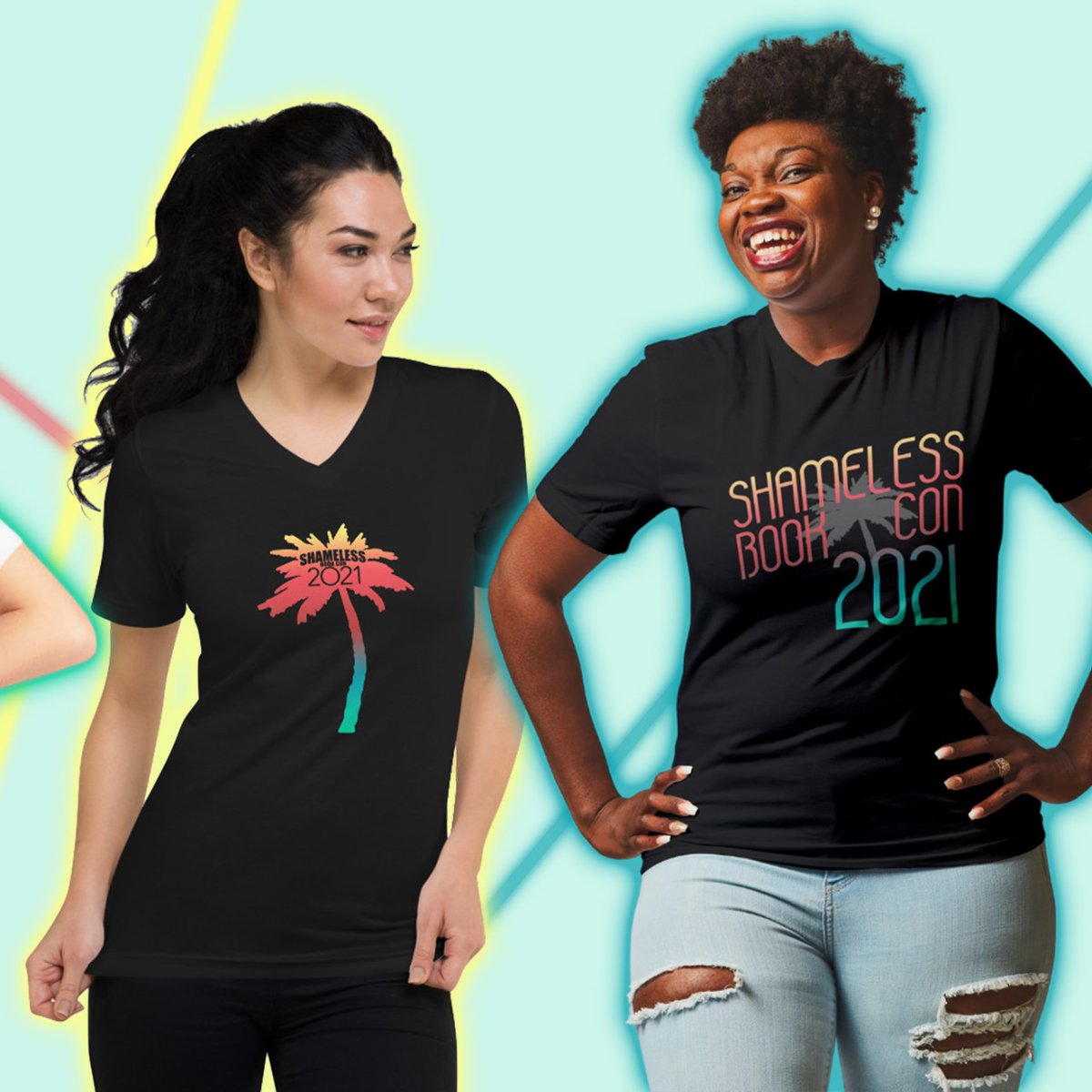 Only 6 weeks until #Shameless21 🌴! Order your merch now so you can show off your shameless side! 
shamelessbookcon.com/collections/me…
