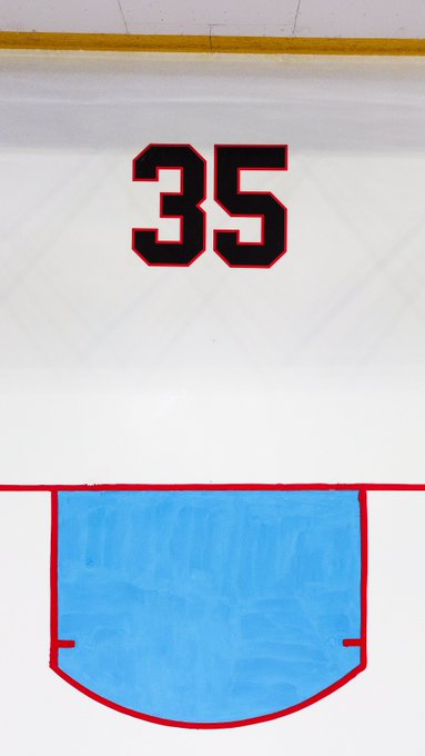 Tony Esposito Memorial Patch #35 Chicago Blackhawks Hockey Jersey Patch