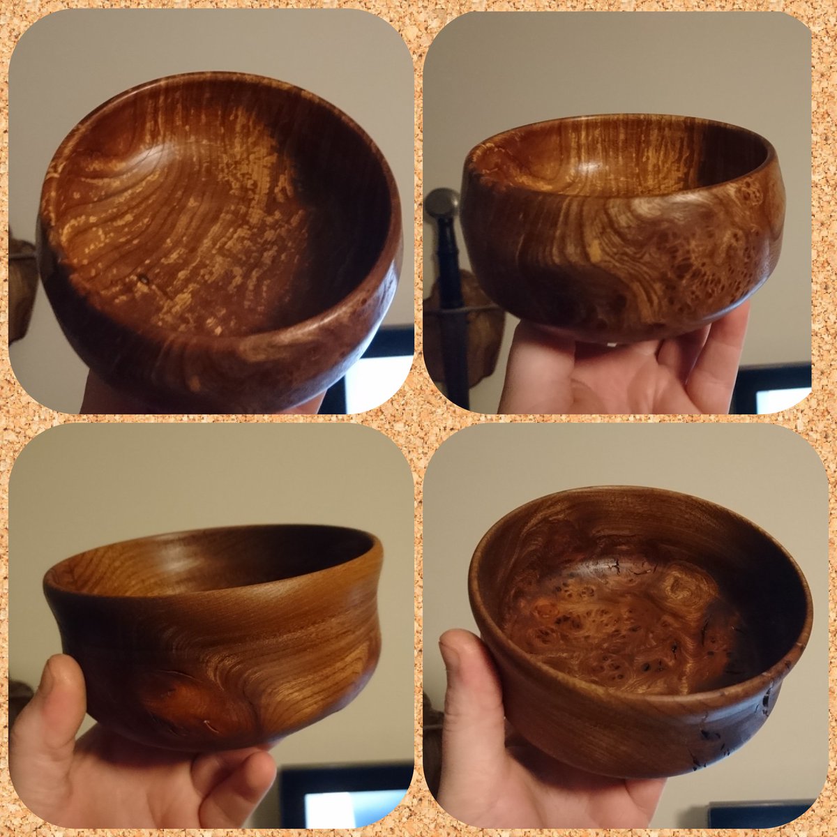 SSwearwords's tweet photo. Burl Bowls are always amazing, these two will up for sale in the next few days once the finish is dry 😉

#woodturnersofinstagram
#bowlturning
#woodburl
#elmwood https://t.co/CqVwqjqssl