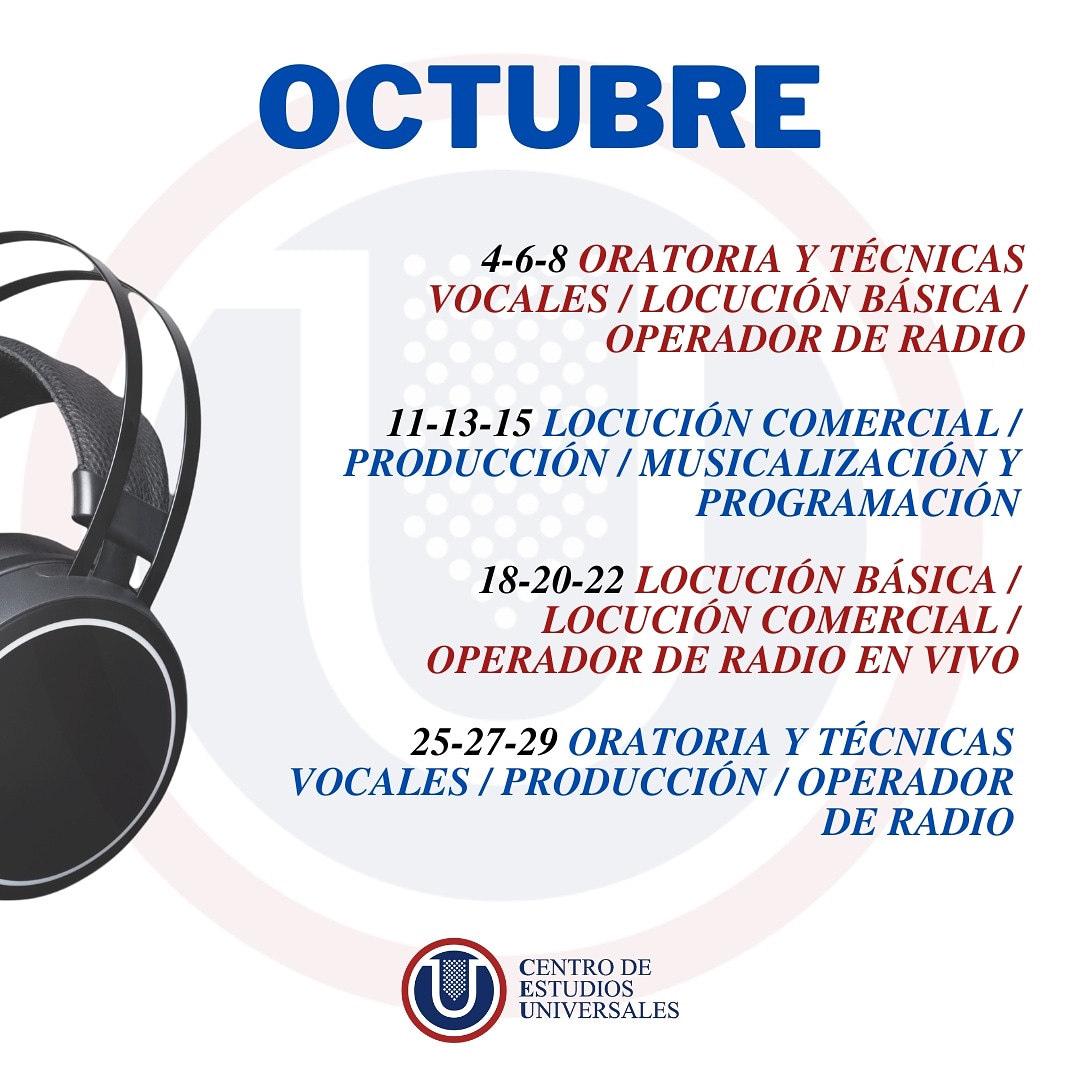 Próximos cursos de Radio con Ceu de Venezuela