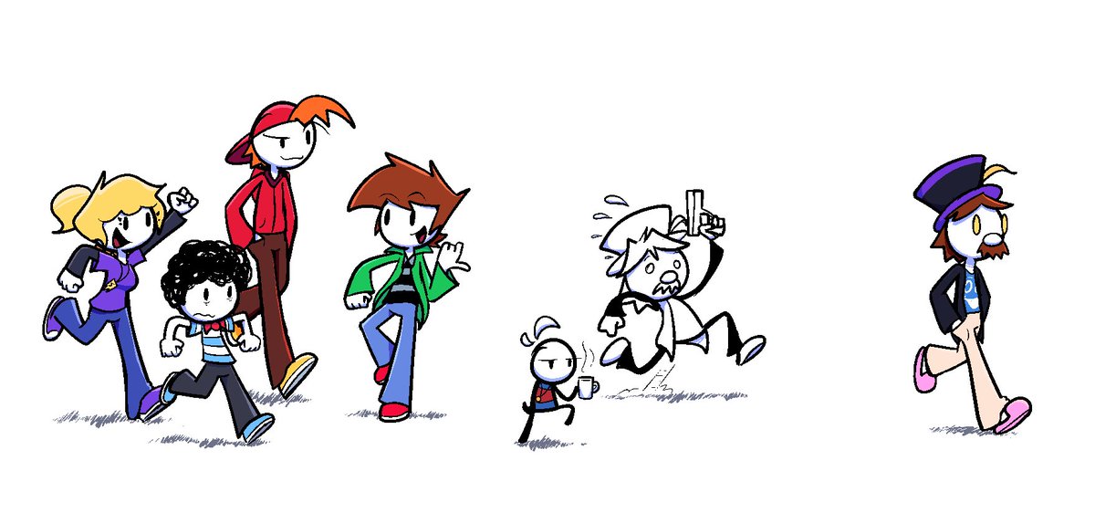 LEVC_STUDIO's tweet photo. Update for my "all characters i created in a image" project i will be naming the #OCparade
Probably will be starting on small characters and then proceed on bigger ones that will show up. https://t.co/R3ATBONfQi