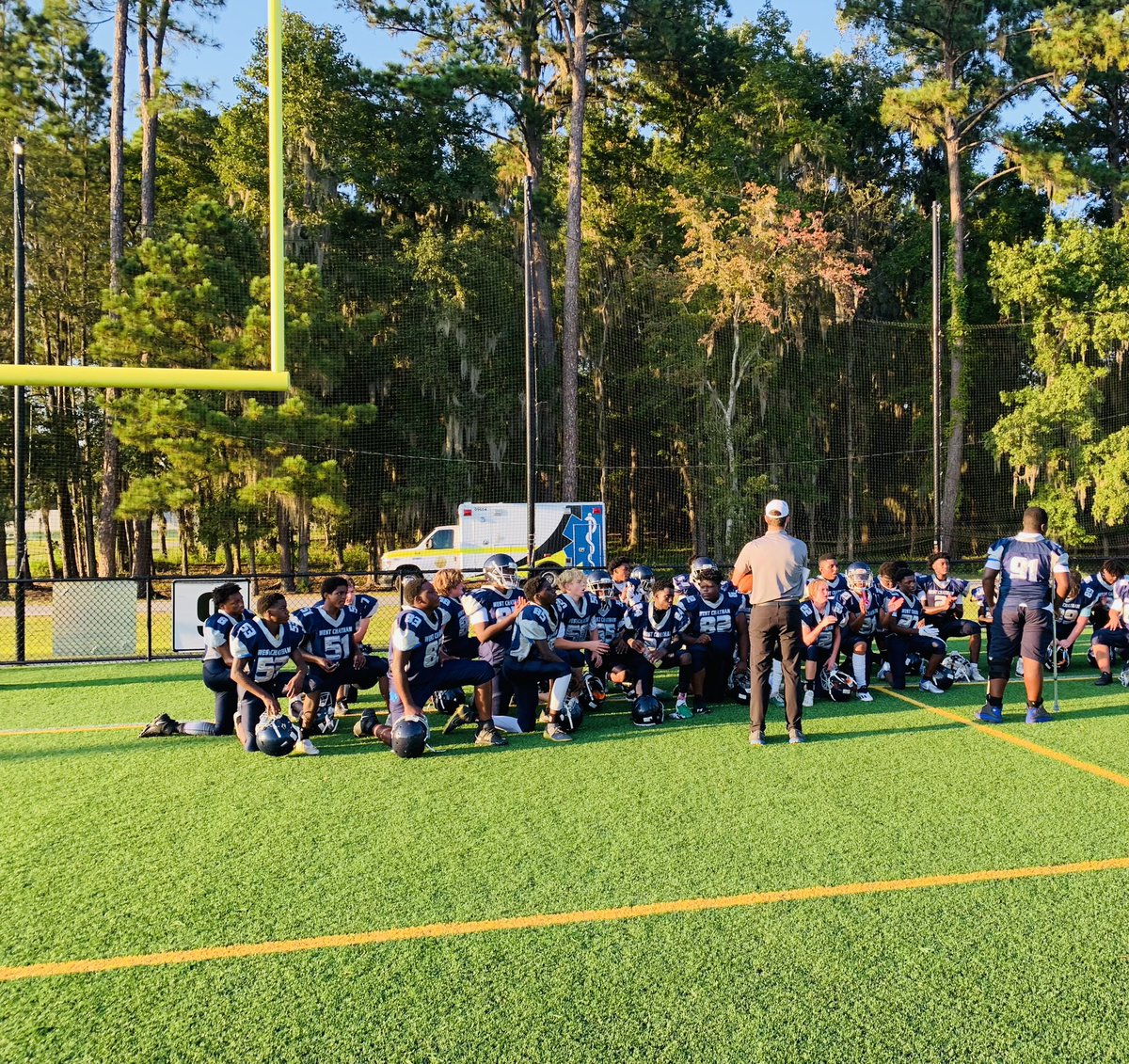 CoachLenATL's tweet photo. The @WCMS_Official Football Team Starts the Season 1-0. The Wildcats Defeated DeRenne Middle 9-0. Great Job by the Coaching Staff, Players, & Parents. #WCMSWildcatPride @SCCPSS @SCCPSS_HPEA @PrincipalWCMS https://t.co/2OauQciBLo