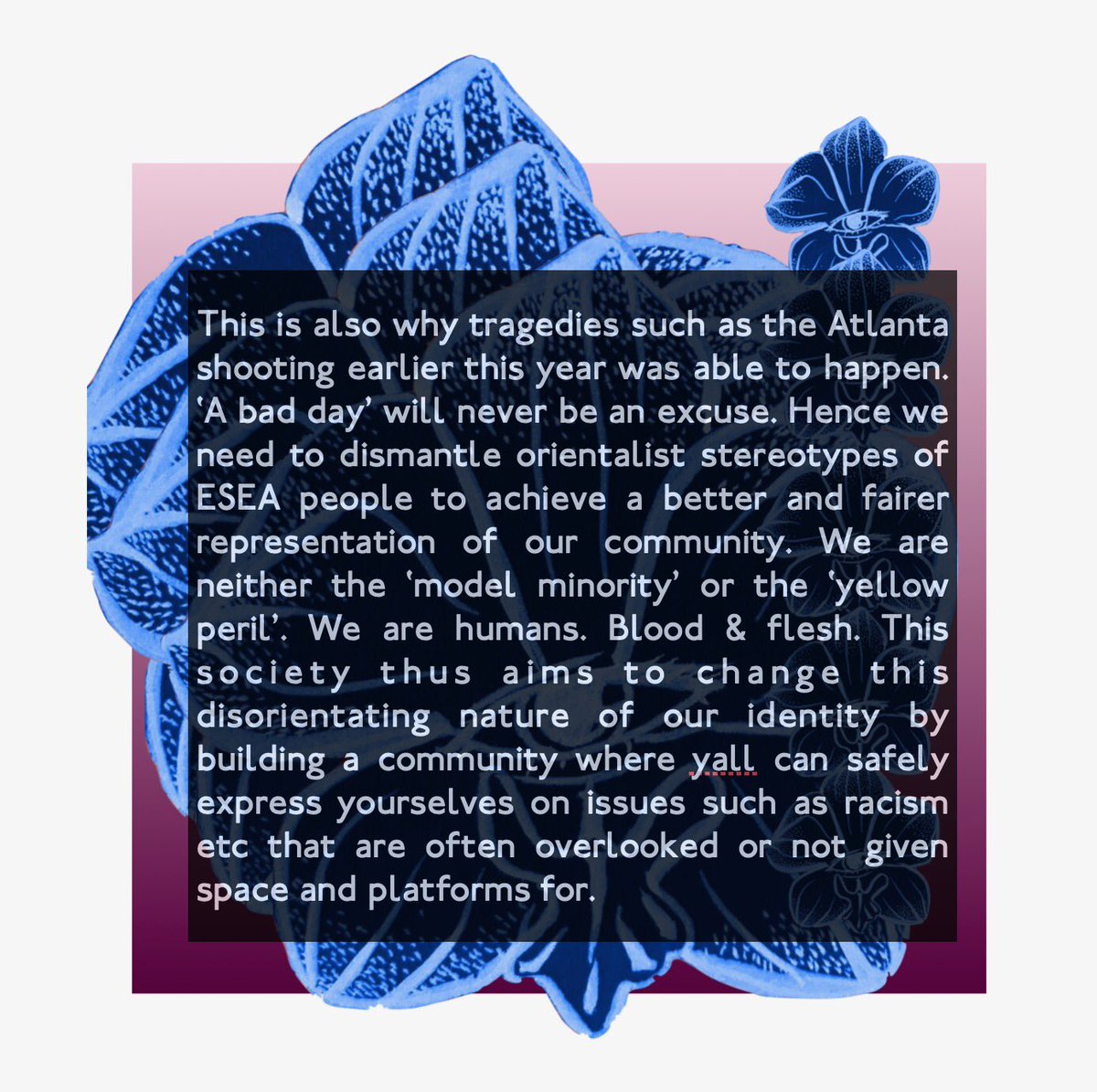 Check out why we named ourselves dis-Orient! &amp; why is it important! ✨🌼💁🏻‍♂️ (Ik this is written in such a text message style and it’s defo intentional lol 🤪 so don’t come 4 me y’all)