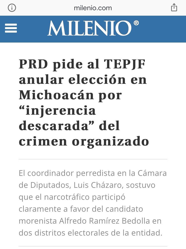 CarlosSanchezMX's tweet photo. El @TEPJF_informa tiene en sus manos el futuro tanto de #NuevoLeón como el de #Michoacan y la ciudadanía les pide a los magistrados @ReyesRdzM, @JL_VargasV y compañía, que no sean COBARDES y apliquen la ley que juraron defender.

#LaLeyNoSeDiscuteTEPJF https://t.co/5elWCQ8KQm