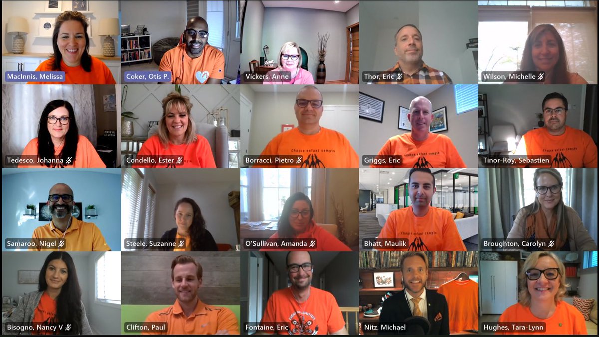 TaraLynnH_TD's tweet image. Proud of fellow #TeamTD leaders in Ont demonstrating their solidarity and respect for Indigenous communities, colleagues and customers as we prepare to mark #orangeshirtday tomorrow with reflection &amp;amp; action to advance the important work of Reconciliation.