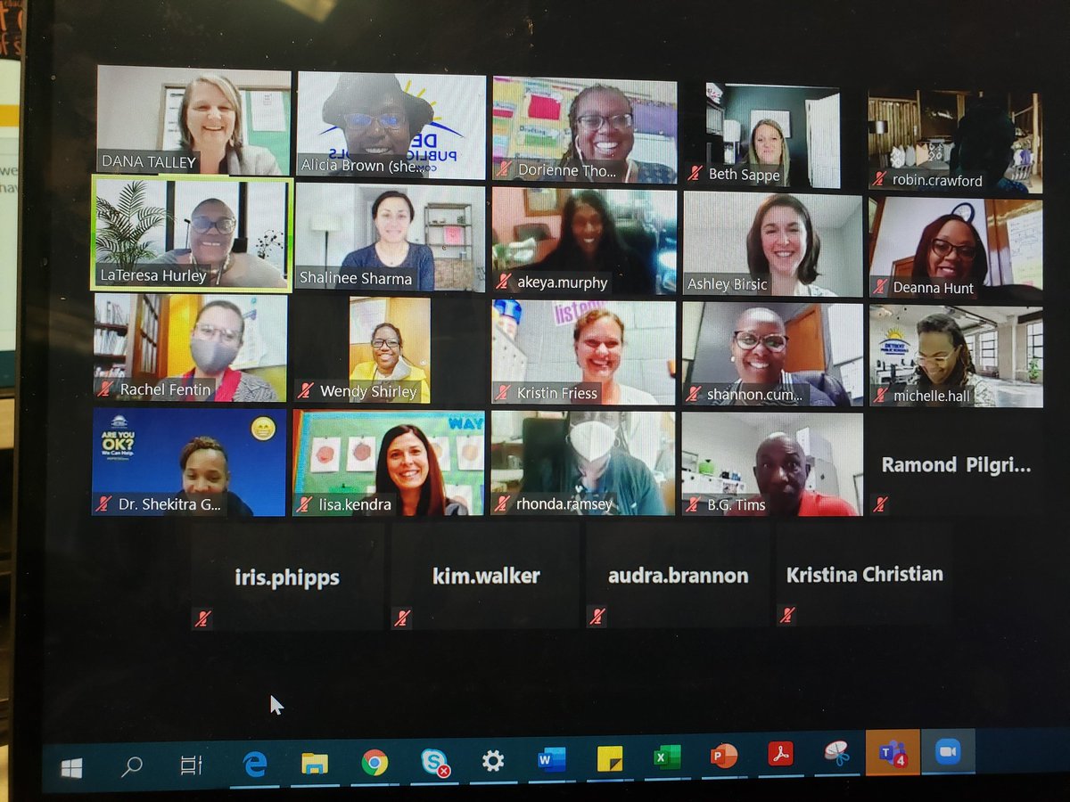 Strengthening our partnerships to improve student outcomes. Today the <a href="/Detroitk12/">DPSCommunityDistrict</a> Math dept &amp; <a href="/zearned/">Zearn</a> met w/ our Zearn Pro School leaders to vision set for increased student performance by completing 3+ digital lessons/week.     #datadriven #DPSCDProud