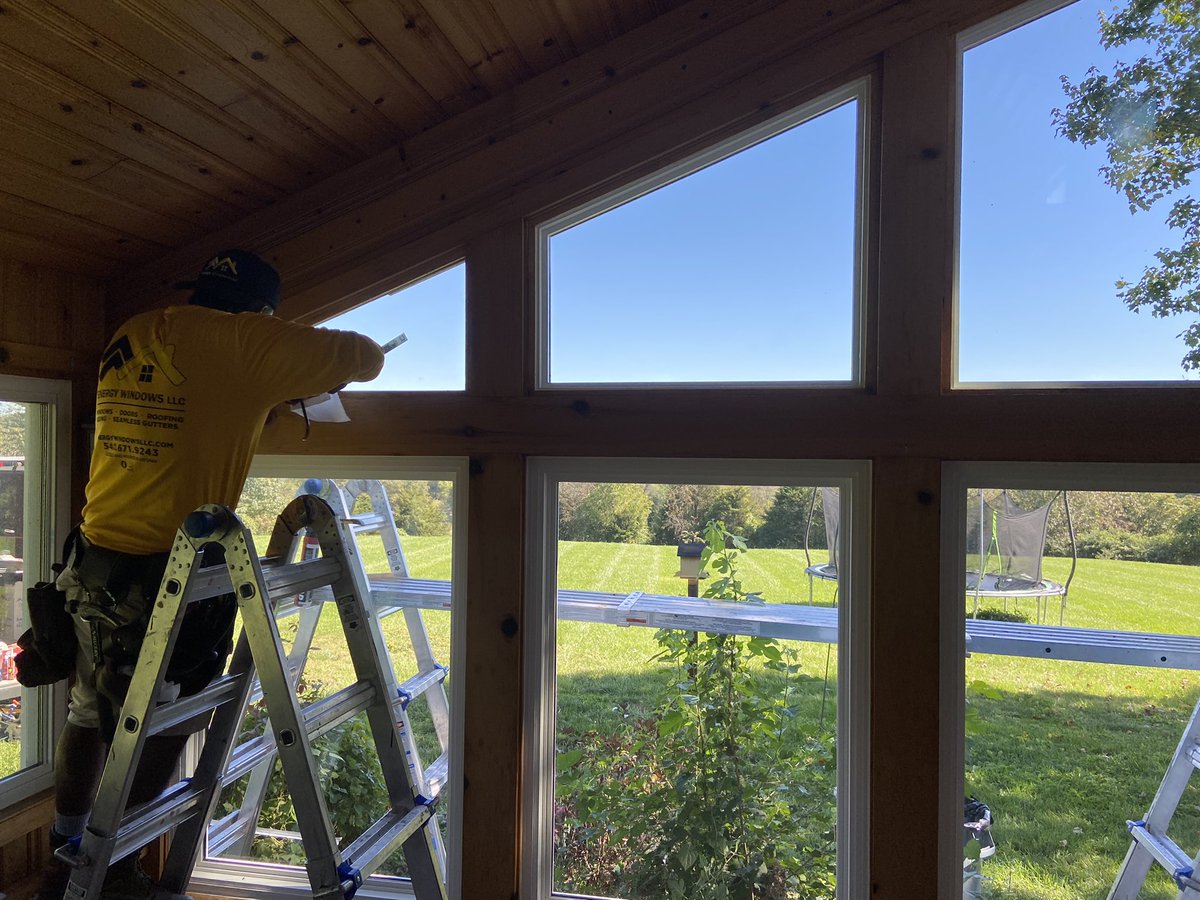 EnergyWindowLLC's tweet photo. Specialty carpentry is our thing installing trapezoid windows no problem for Energy Windows LLC 540-671-9243 experts at carpentry windows flashing and more. https://t.co/KPVfg5nQEL