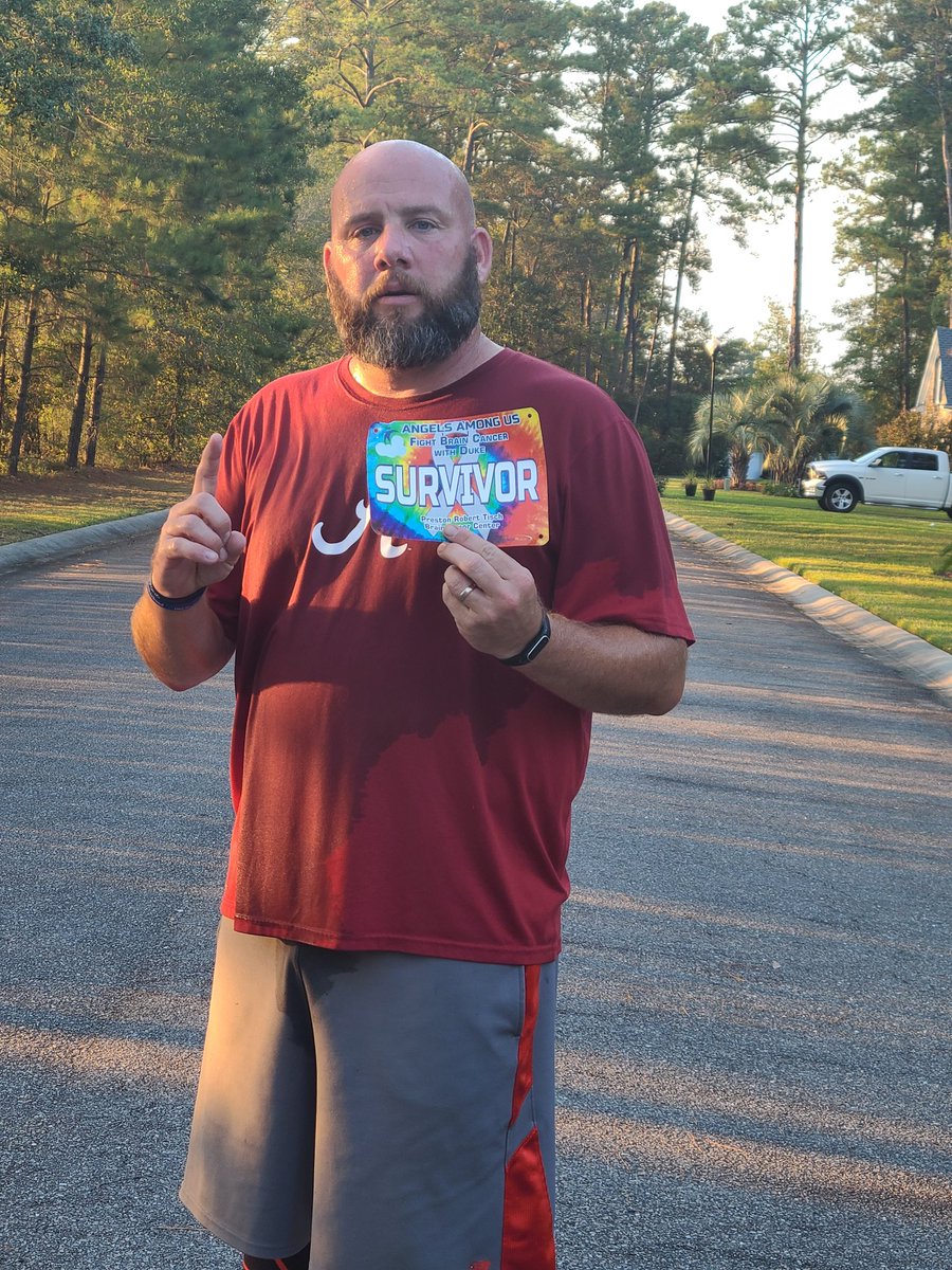 allybama2009's tweet photo. Our 2021 Angels Among Us 5k Virtual Run is complete. Our time wasn't great as we are still training, but we got it done! #believe #griffstrong #madlove4Mad #rivstrong #mightymax #alexstrong #AshleeStrong
@AngelsAmongUsBT https://t.co/0G382yXqlp