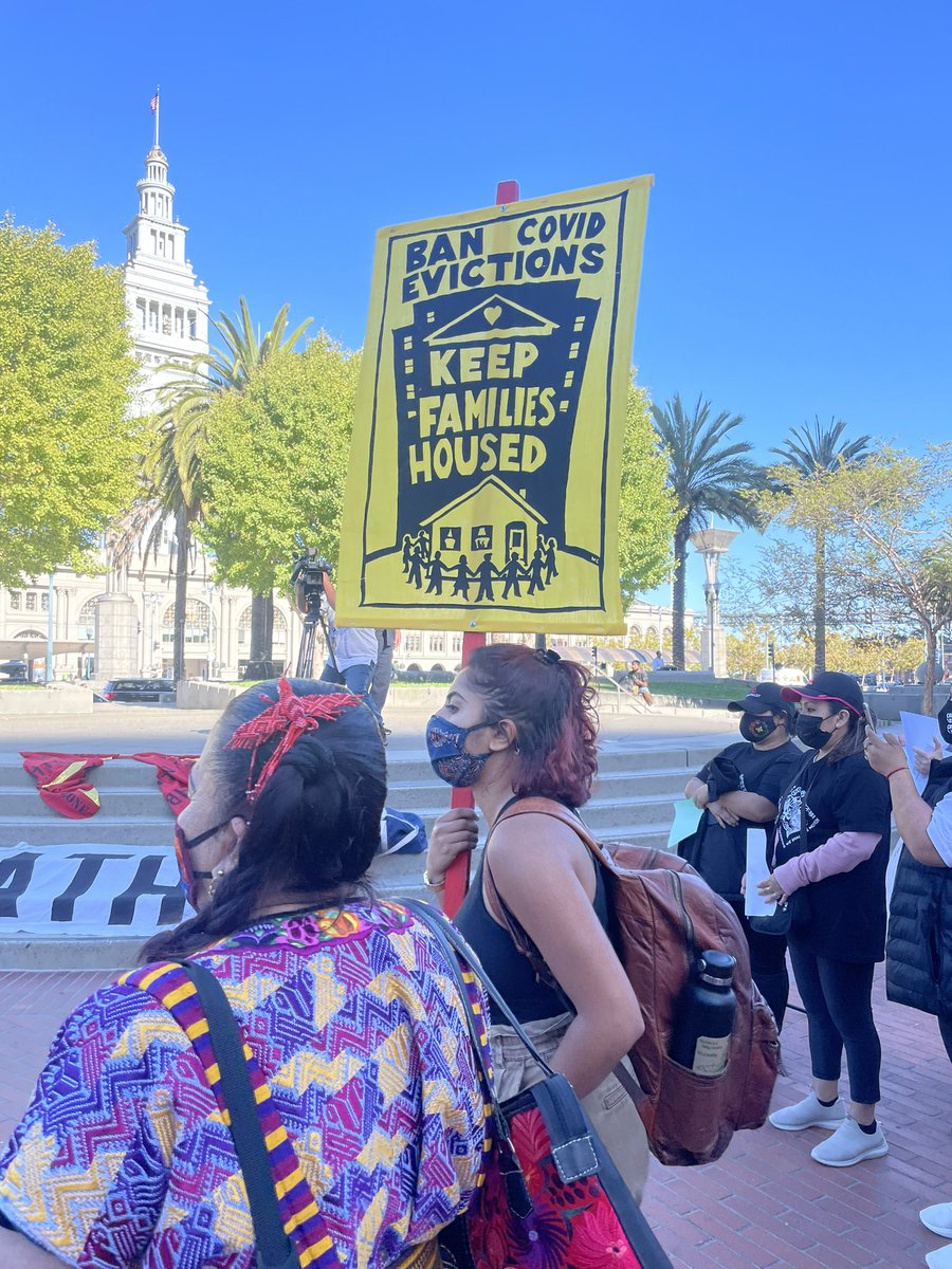 #keeptenantshoused!! Join us at Embarcadero Plaza and demand that @GavinNewsom @CAgovernor extend the eviction moratorium!