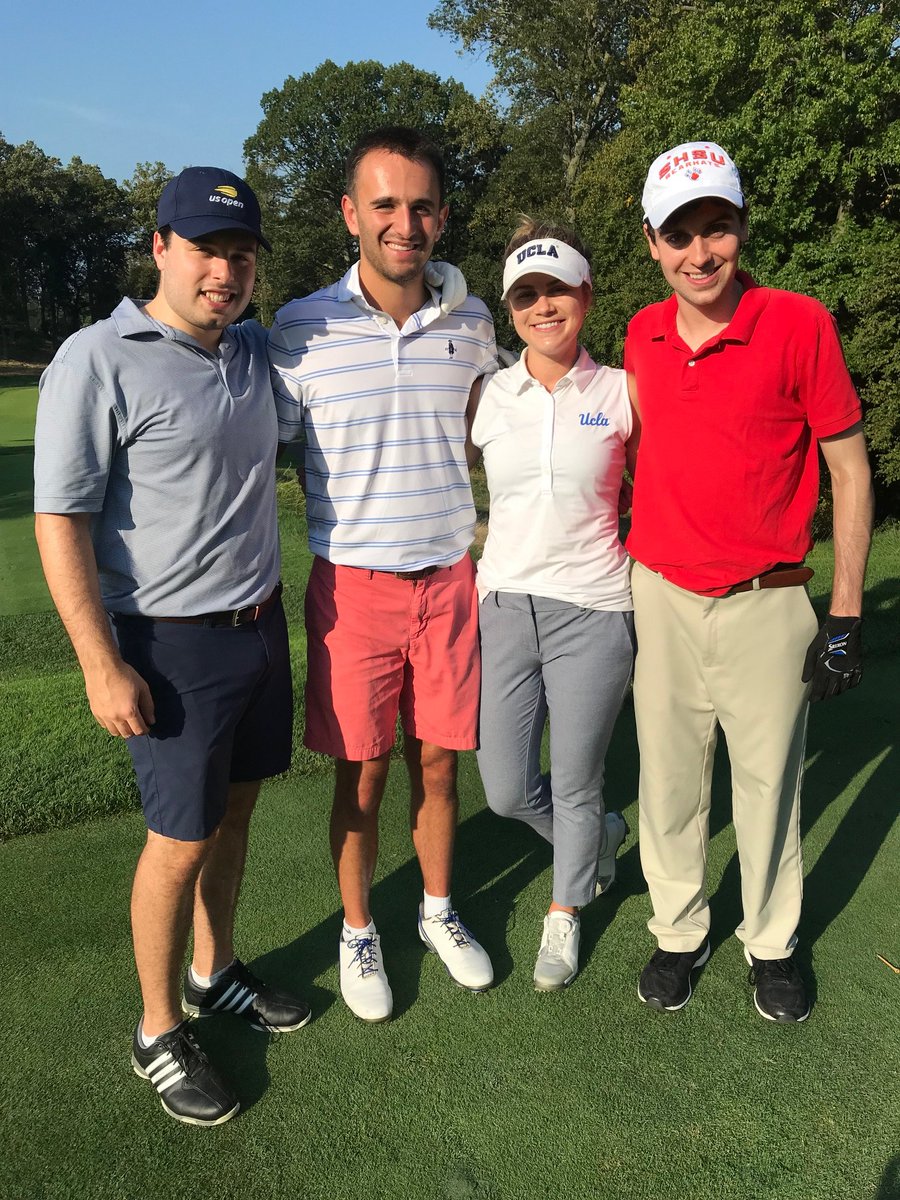 Cameron2020NY's tweet image. This is unbelievable! @MartinRather's and my good friend Aliea Clark is in the finals of the @USGA  #USWomensMidAm! She is a 64 seed, not even ranked, and she barely has time to play pursuing a dual degree @NYUTischSchool and @NYUStern! Go Aliea! @GOLF_com @GolfChannel