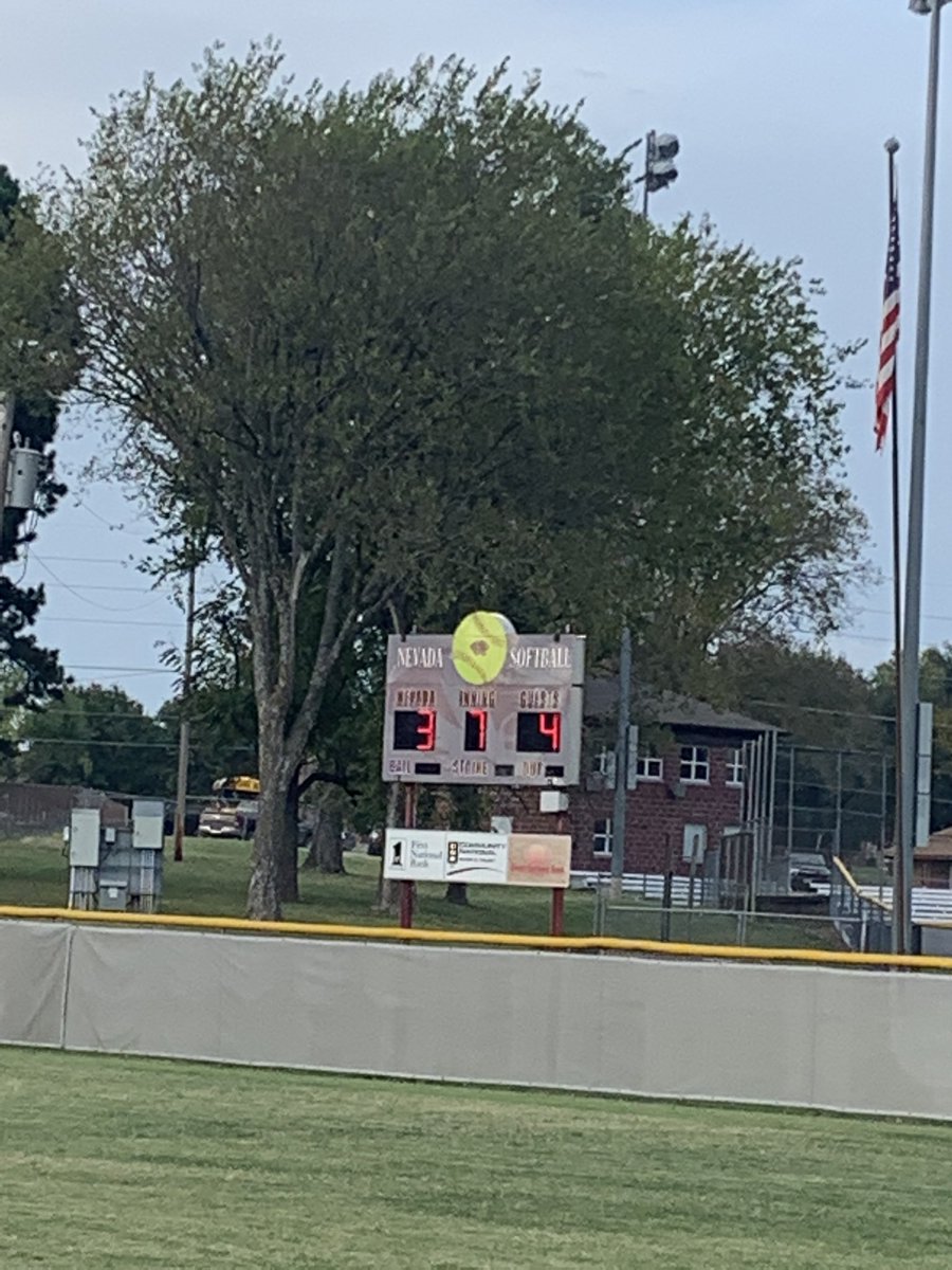 Congrats to <a href="/MC_Softball1/">MC Softball</a> for their 4-3 win over Nevada. <a href="/MC__athletics/">McDonald County Athletics</a>