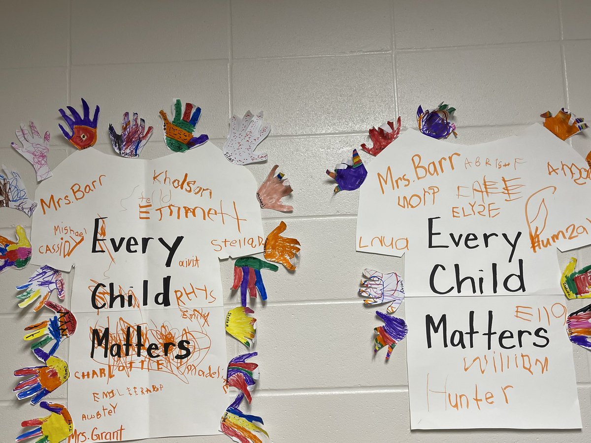 ChantilleLaura's tweet photo. #OrangeShirtDay2021 @ChristinaGFMPSD @FMPSD @indigenousFMPSD https://t.co/0C5yPnOzXL