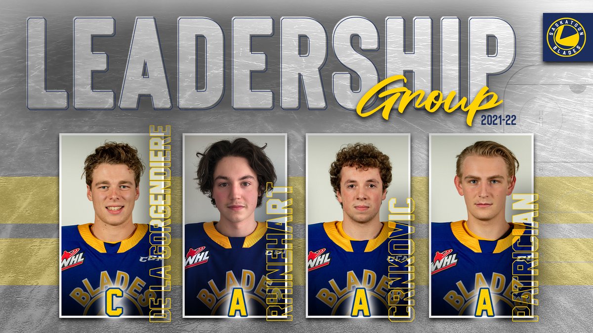 BladesHockey's tweet photo. Aidan De La Gorgendiere has been named the team's 60th captain in franchise history.

📃 | https://t.co/ox8PF2TXUi https://t.co/4zYtm40oen