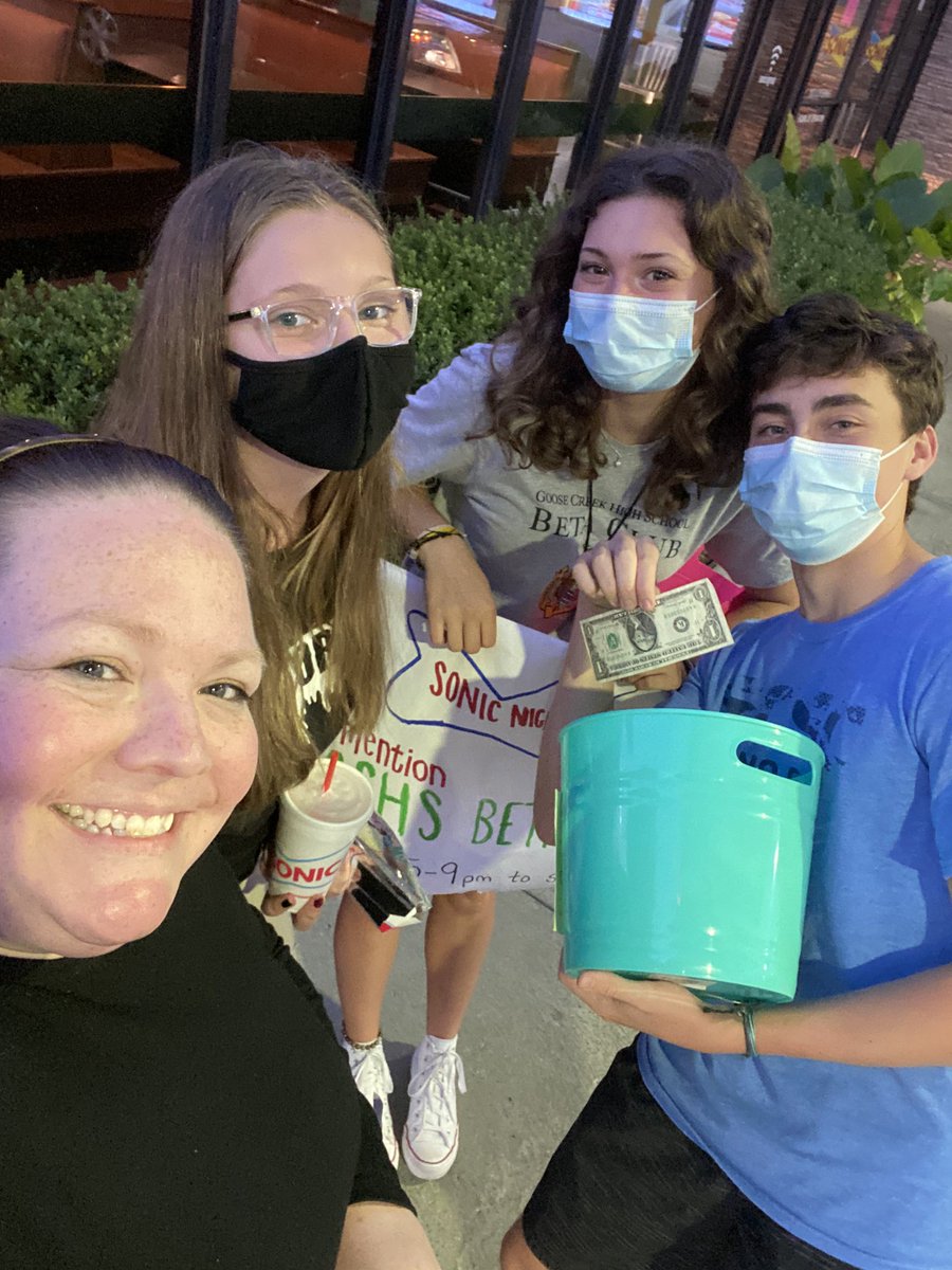 Come see us at <a href="/sonicdrivein/">Sonic Drive-In</a> on College Park as we raise money for convention! <a href="/GooseCreekHigh/">GCHS</a>