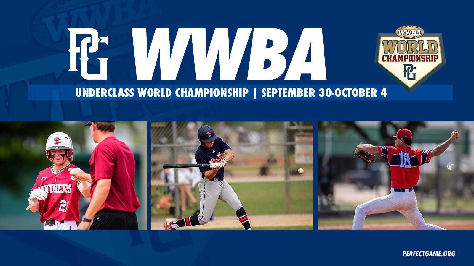 Perfect Game USA on Twitter: "The 20th annual WWBA Underclass World  Championship begins tomorrow morning in Fort Myers, FL! Schedule:  https://t.co/yqK7Ch8Zmo Preview: https://t.co/q5AbFJfoRX  https://t.co/e3OfqqdBkN" / Twitter