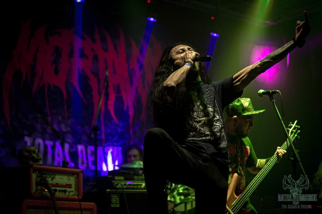 MORTALEM2's tweet photo. El 25 de septiembre tuvimos el lanzamiento en vivo de nuestro álbum #EXTERMINIVM en la ciudad de Bogotá.
Agradecemos a las personas que nos acompañaron y especialmente a la organización #NihilFestus
Registro @MetalmachineM
#mortalem
#totaldeathmetal https://t.co/b4mwk25vqT