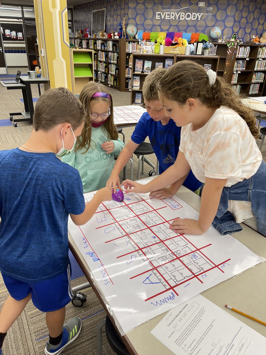 Boyer Elementary Library tweet media