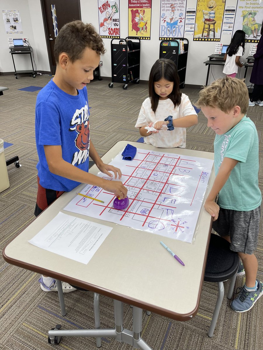 Boyer Elementary Library tweet media