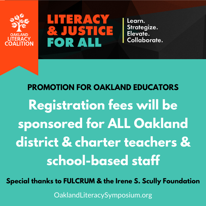 We're on IG & Bluesky - Oaklitcoalition tweet media