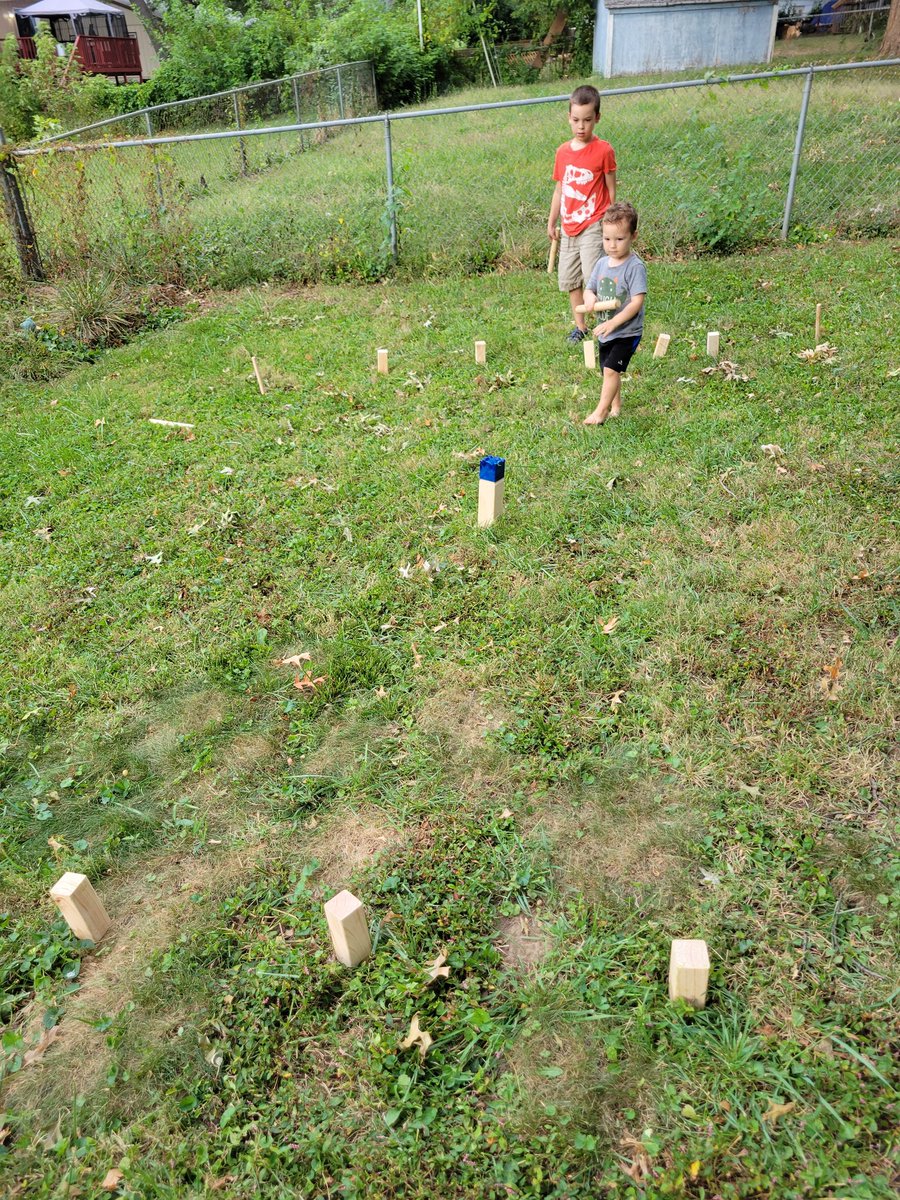 NGearke's tweet photo. Kubb before tbe rain! https://t.co/2d0k3rfiqV